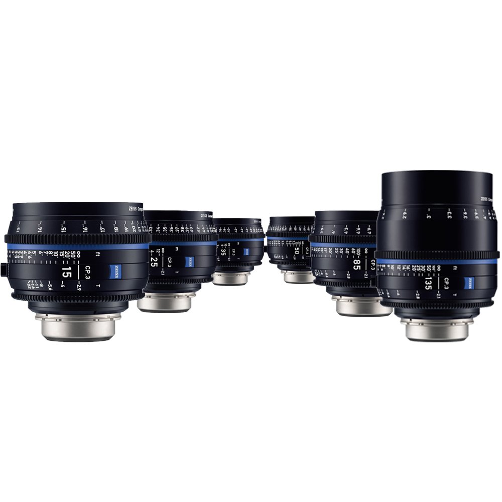 ZEISS CP3 6-LENSES SET-T2.1 CANON EF MOUNT
