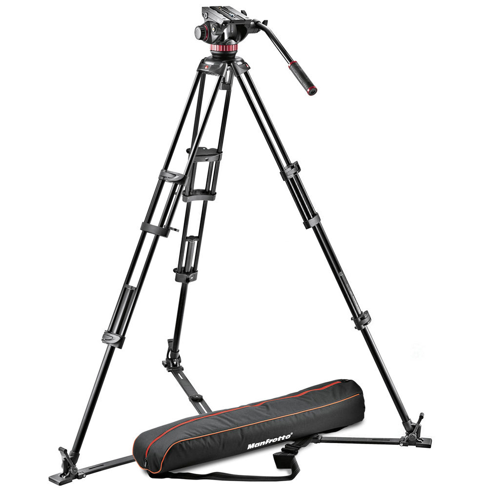 Manfrotto MVH502A Fluid Head with 546GB Tripod