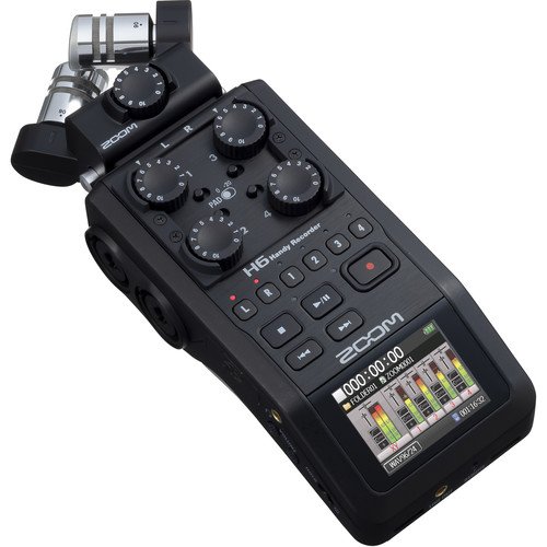 Zoom H6 Handy Recorder With Microphones