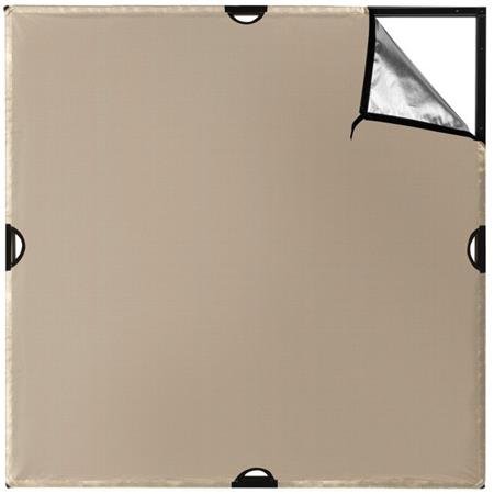 Reversible Gold/Silver – Butterfly- 8’x8′ (2x2m)