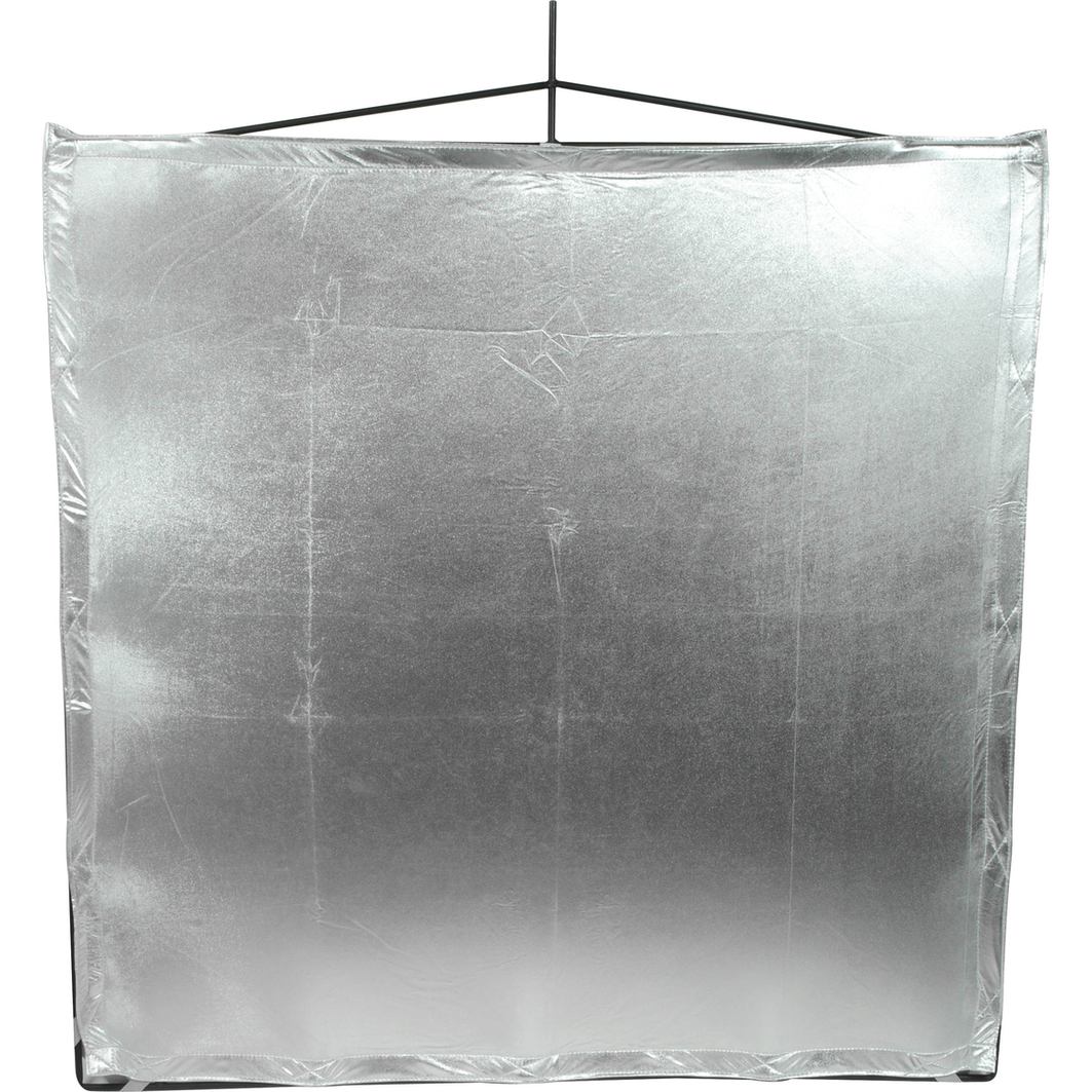 Matthews RoadFlag Fabric,Silver Lame (120cm x120cm)