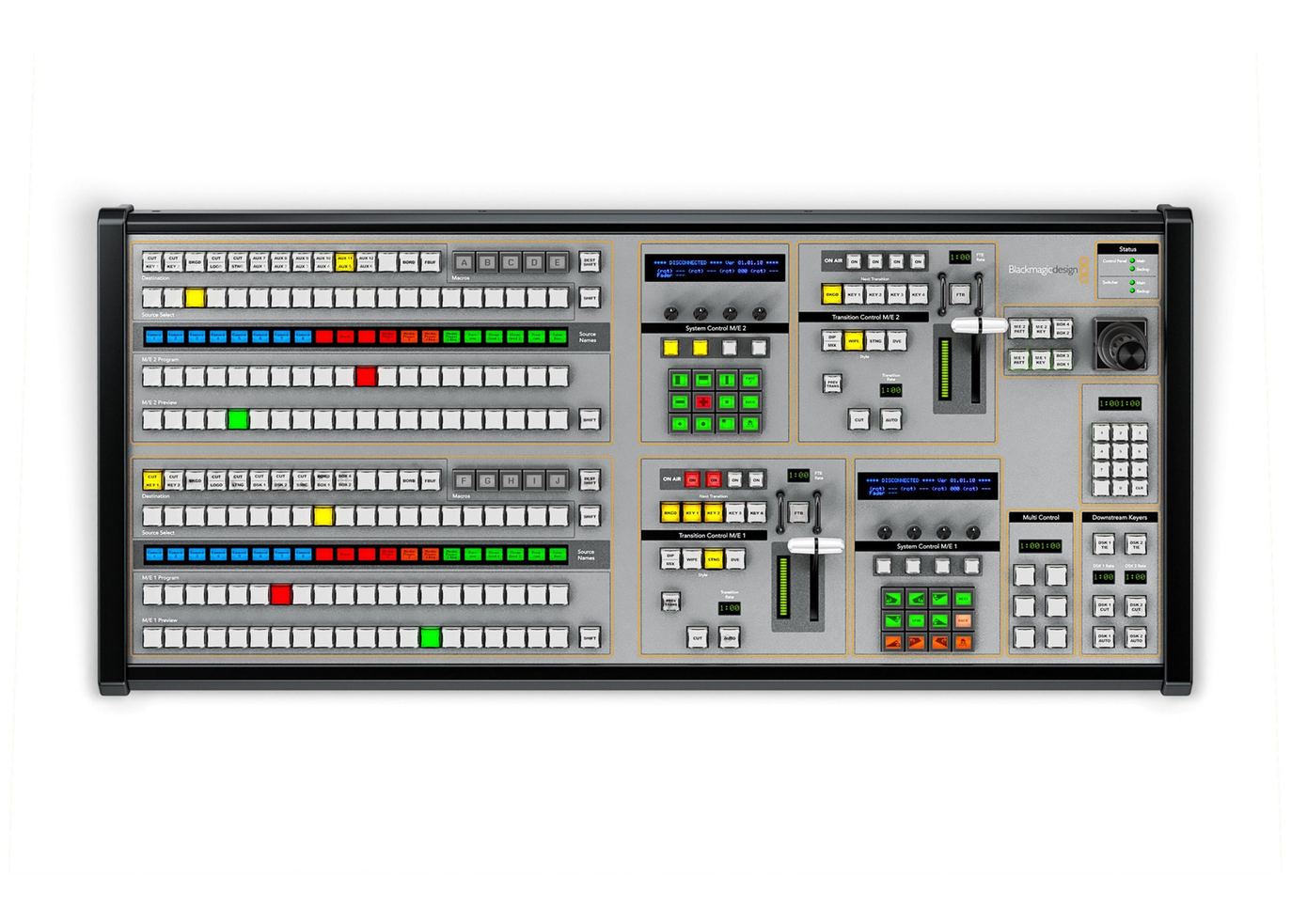 ATEM 2 M/E Advanced Panel 4K – BlackMagic